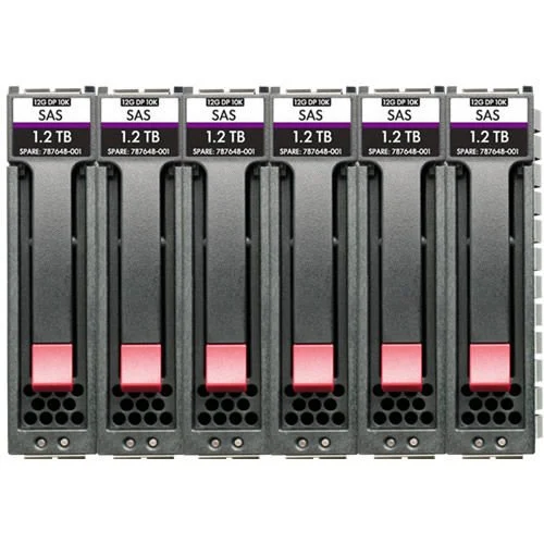 HPE MSA 14.4T SAS 10K SFF M2 6pk HDD Bdl