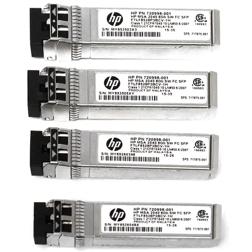 HPE MSA 16Gb SW FC SFP 4pk XCVR